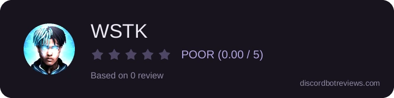 Rating widget preview for WSTK
