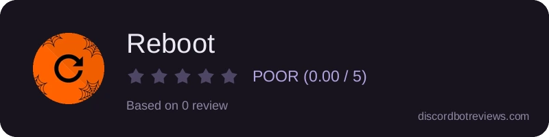 Rating widget preview for Reboot