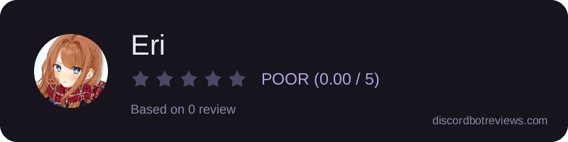Rating widget preview for Eri 
