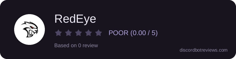 Rating widget preview for RedEye