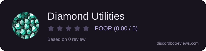Rating banner for Diamond Utilities