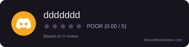 Rating widget preview for ddddddd