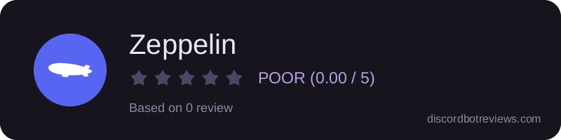 Rating banner for Zeppelin