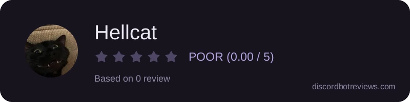 Rating widget preview for Hellcat