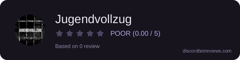 Rating widget preview for Jugendvollzug