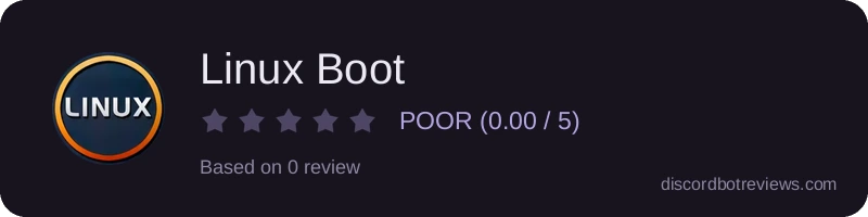 Rating widget preview for Linux Boot