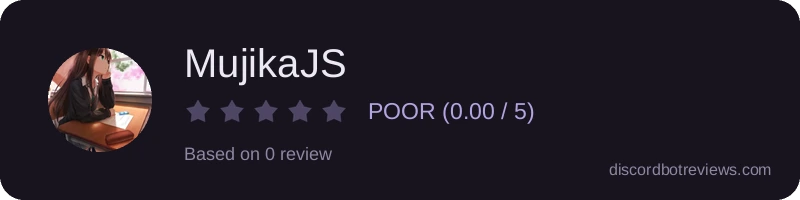 Rating widget preview for MujikaJS