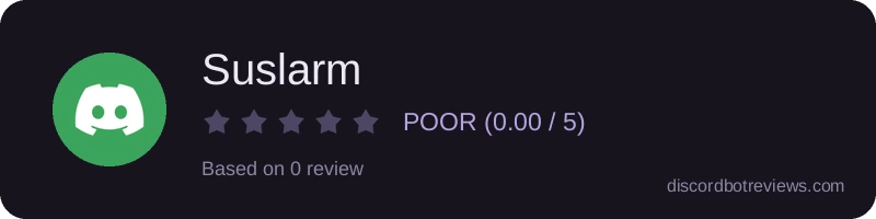 Rating banner for Suslarm