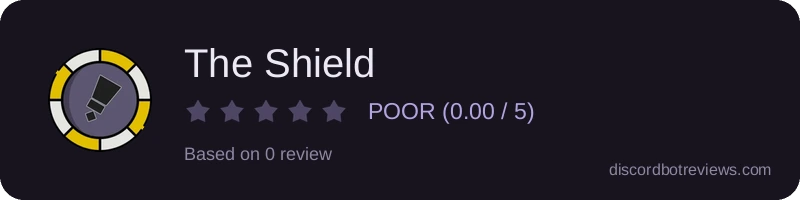 Rating widget preview for The Shield