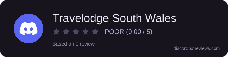 Rating widget preview for Travelodge South Wales