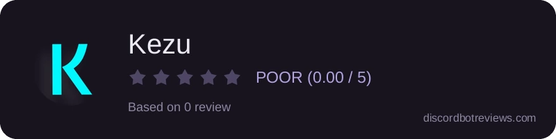 Rating widget preview for Kezu