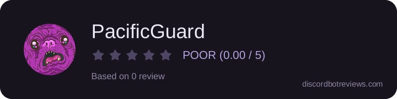 Rating banner for PacificGuard