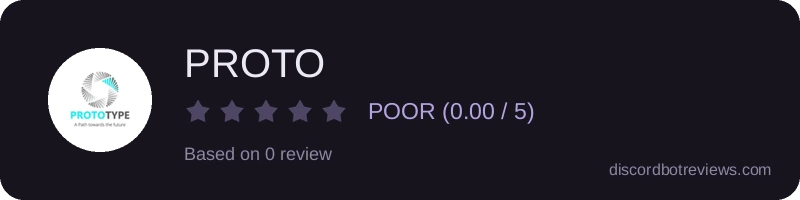 Rating widget preview for PROTO