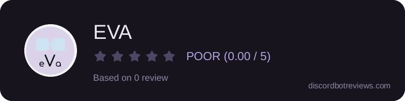 Rating widget preview for EVA