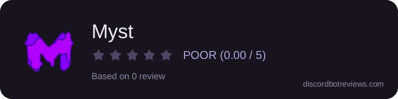 Rating widget preview for Myst