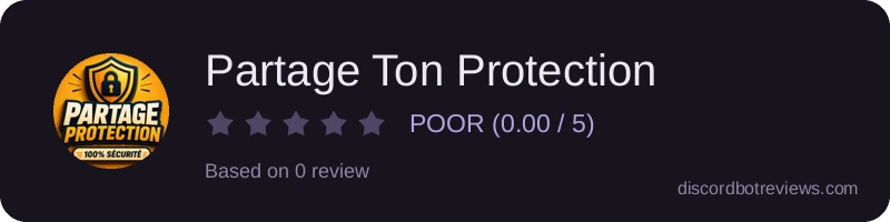 Rating widget preview for Partage Ton Protection