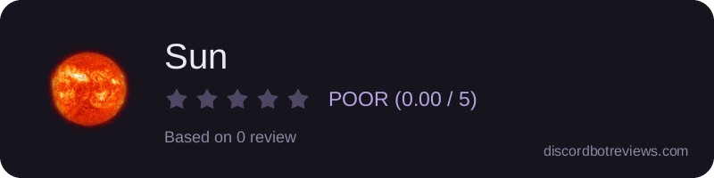 Rating banner for Sun