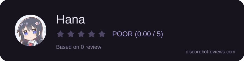 Rating banner for Hana