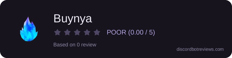 Rating banner for Buynya