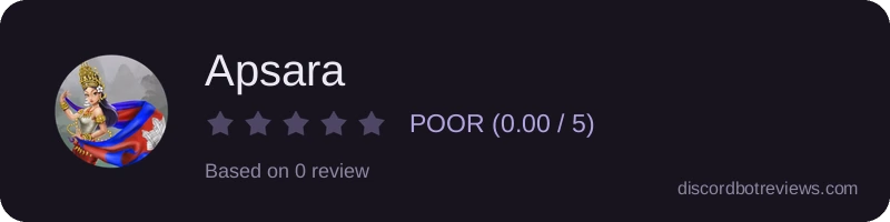 Rating banner for Apsara