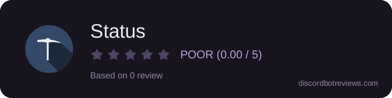 Rating widget preview for Status
