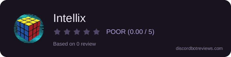 Rating widget preview for Intellix