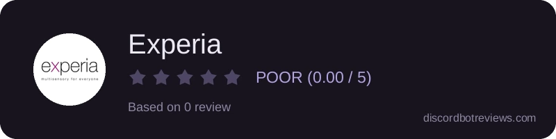 Rating banner for Experia