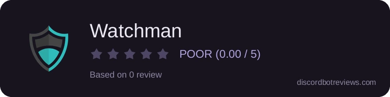 Rating banner for Watchman