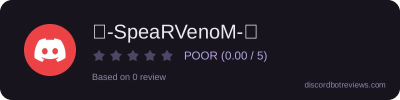 Rating widget preview for 👑-SpeaRVenoM-👑