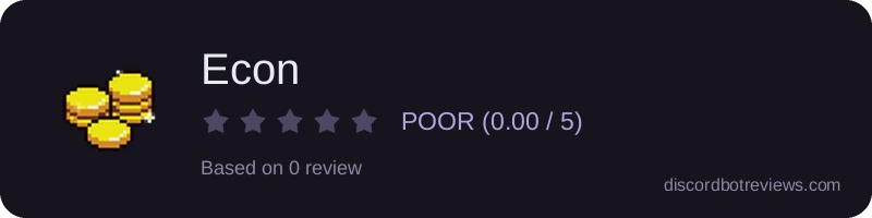 Rating widget preview for Econ
