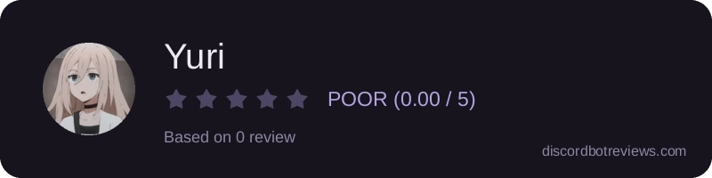 Rating widget preview for Yuri