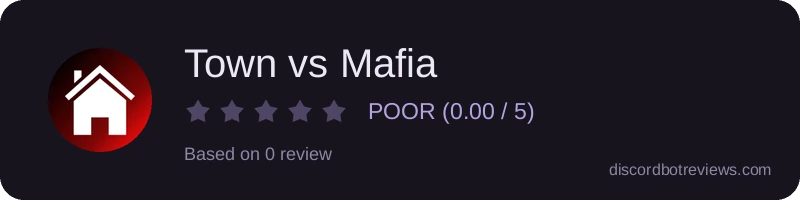 Rating widget preview for Town vs Mafia