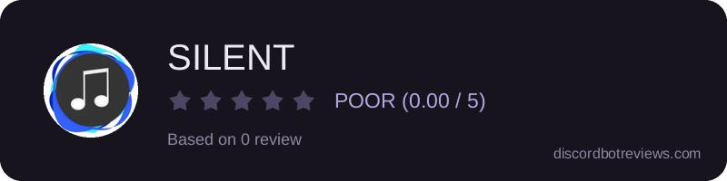 Rating widget preview for SILENT