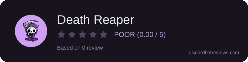 Rating widget preview for Death Reaper