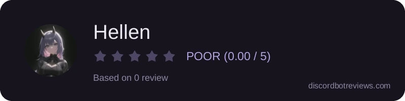 Rating widget preview for Hellen