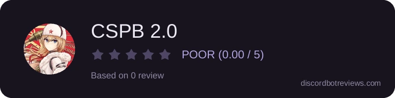 Rating widget preview for CSPB 2.0