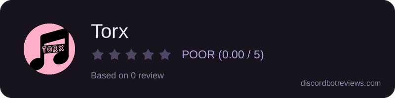 Rating widget preview for Torx