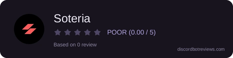 Rating widget preview for Soteria