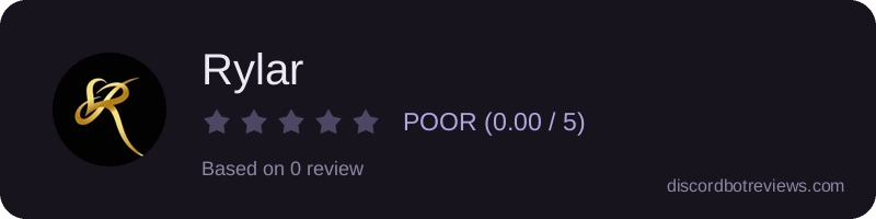 Rating widget preview for Rylar