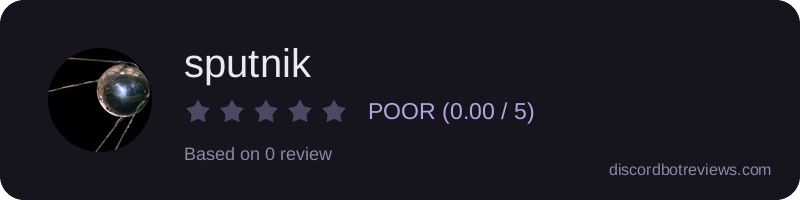 Rating widget preview for sputnik