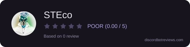 Rating widget preview for STEco