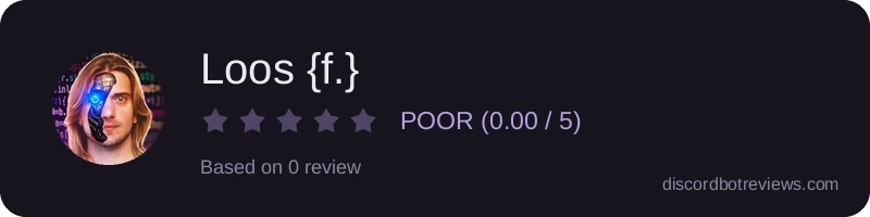 Rating widget preview for Loos {f.}