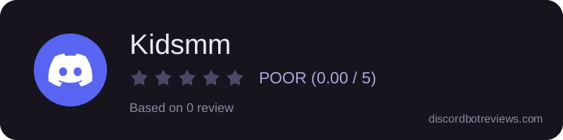 Rating widget preview for Kidsmm