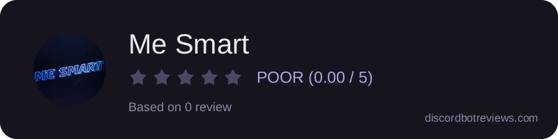 Rating widget preview for Me Smart