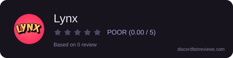 Rating widget preview for Lynx