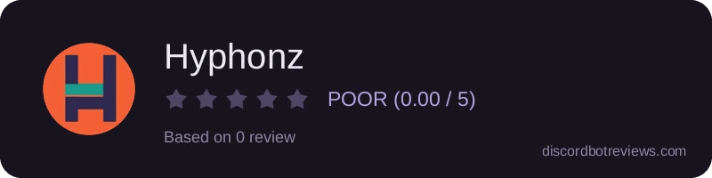 Rating banner for Hyphonz