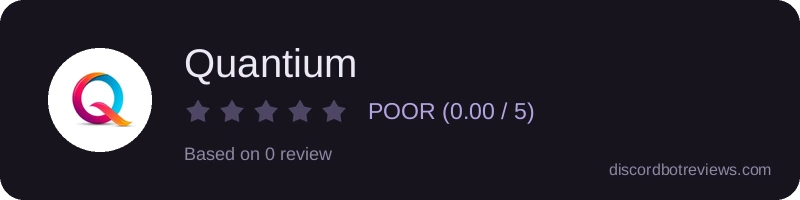 Rating banner for Quantium