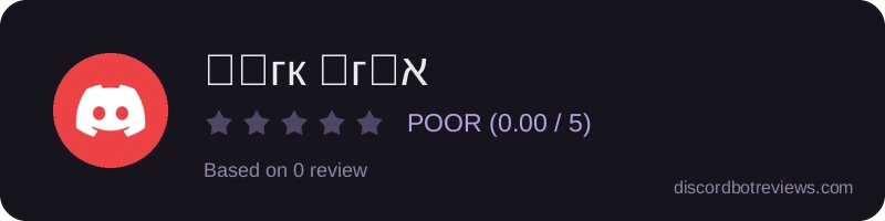 Rating widget preview for ๔คгк คг๓א
