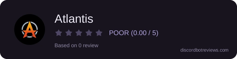 Rating widget preview for Atlantis