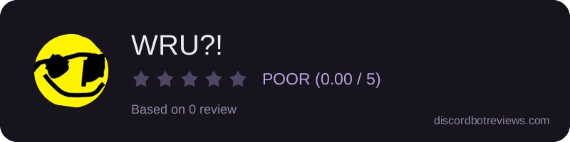 Rating widget preview for WRU?!